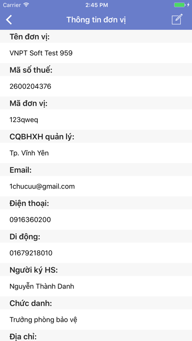 Screenshot #2 pour VNPT BHXH