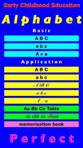 Game screenshot Early Childhood Education Alphabet Perfect mod apk
