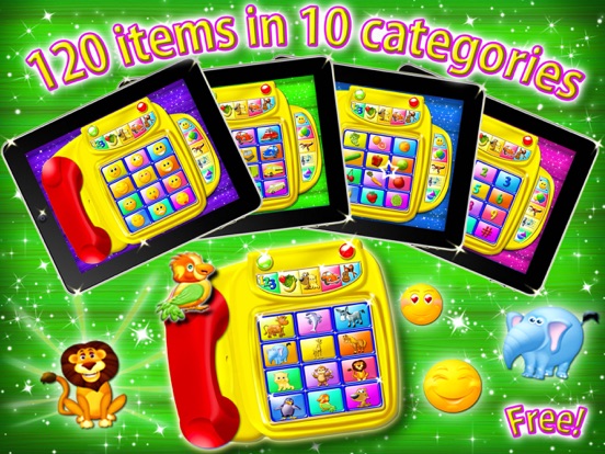 Preschool Toy Phone iPad app afbeelding 1