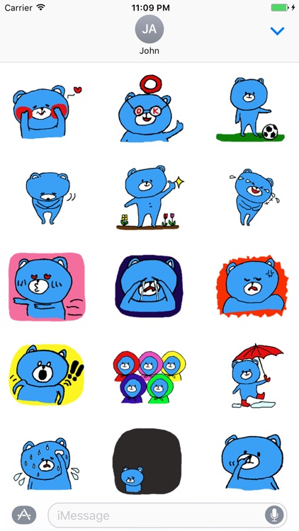 Teddy Bear Stickers Pack for iMessage Pro