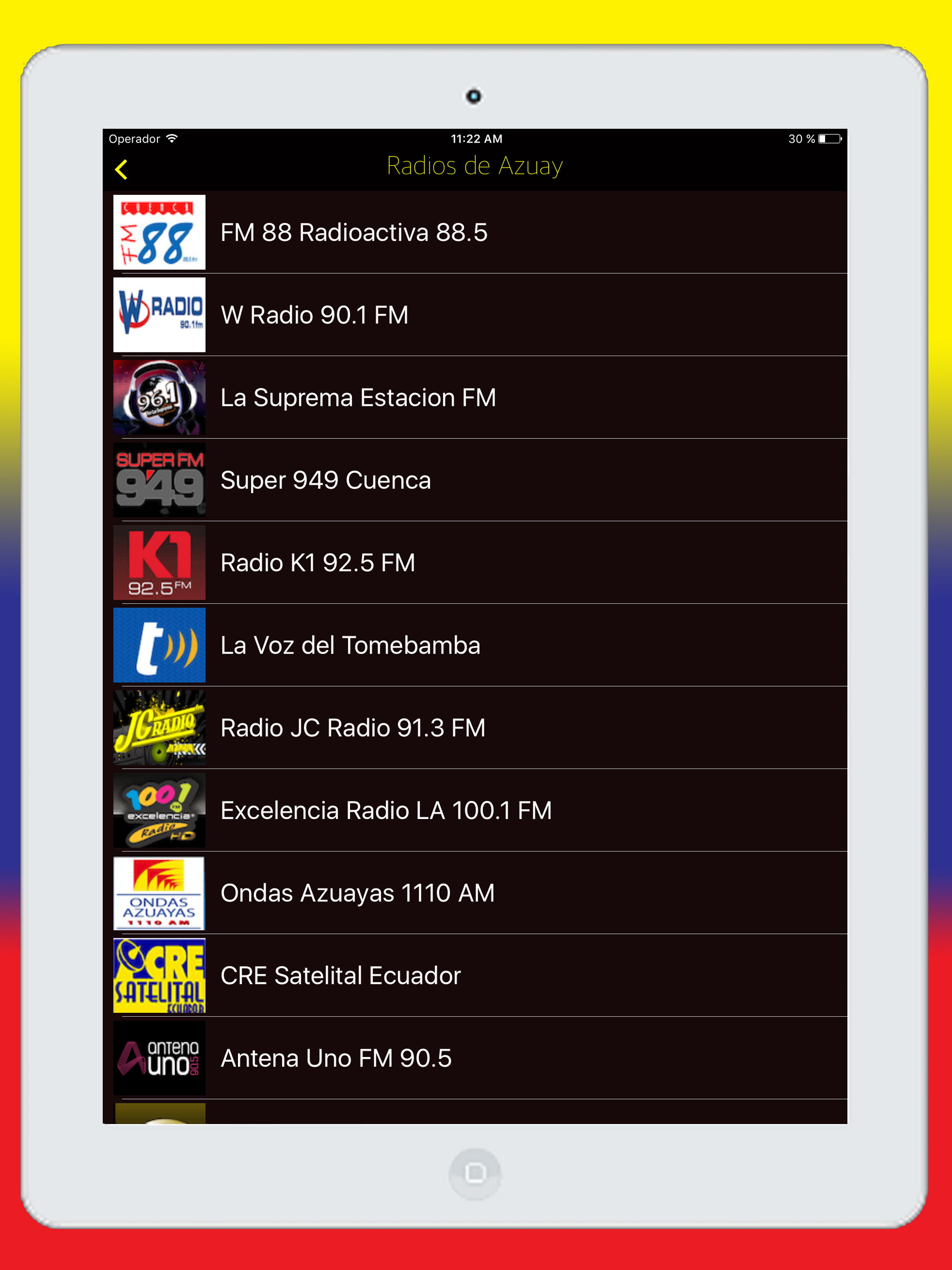 Radios Ecuador FM AM - Live Radio Stations Online