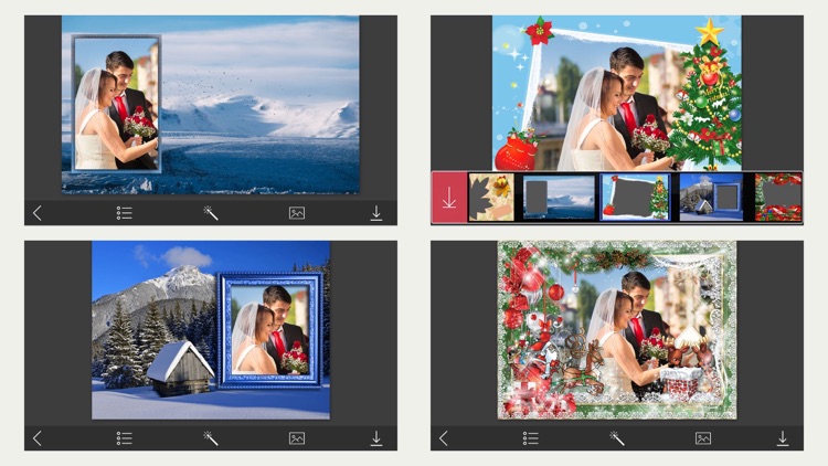 Christmas Colorful Frames