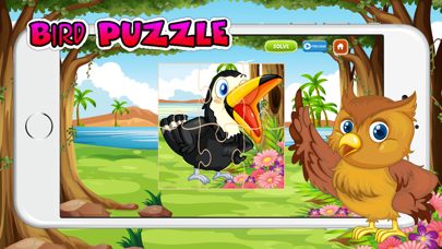 Screenshot #3 pour Puzzle d'oiseaux animaux Jeux et puzzle enfant