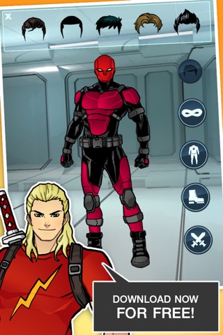 Super Hero Games - Create A Character Boys Games 2のおすすめ画像4