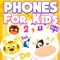 Phone mobile for kids simulation with sound