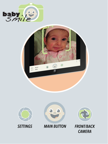 BabySmileHD - あなたのカメラを使用して笑顔と目の瞬き検出美しい赤ちゃん写真を撮るのおすすめ画像3