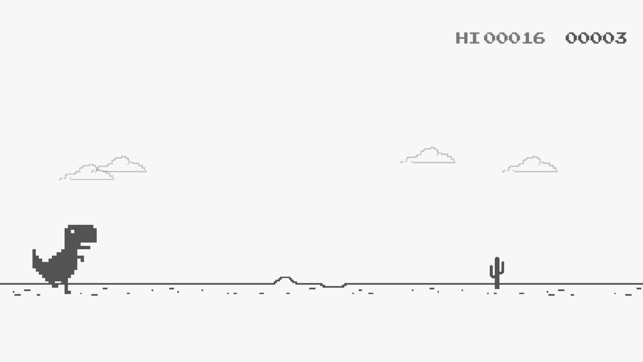 Chrome's Offline Dinosaur Running Game, by Intern-City, Intern-City