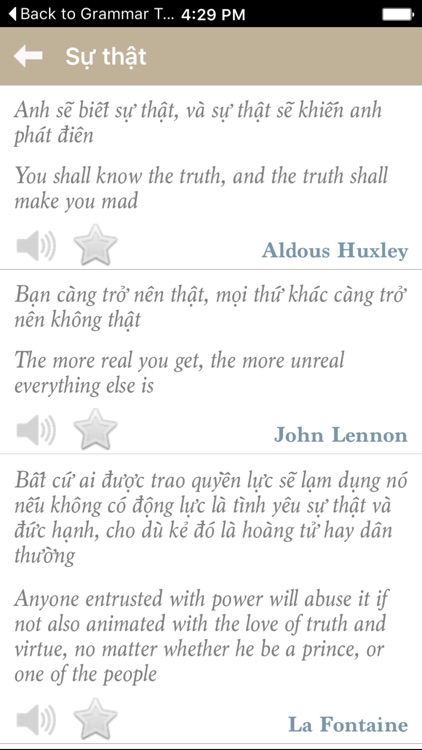 Danh ngôn song ngữ Việt Anh screenshot-4