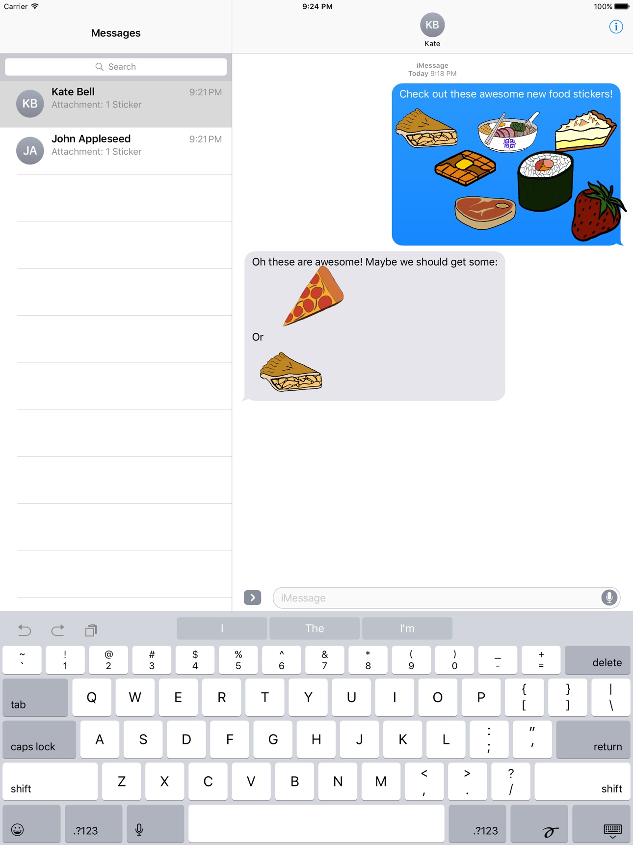 Screenshot 6 of Sticker Food