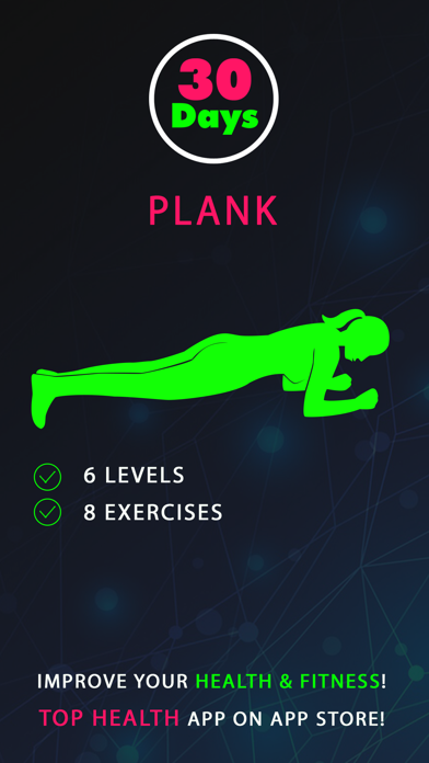 30 Day Plank Fitness Challenges Proのおすすめ画像1