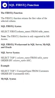sql programming tutorial iphone screenshot 4