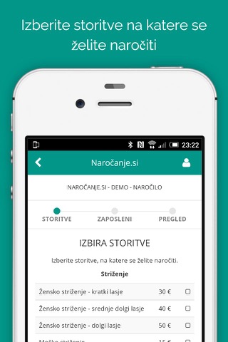 Naročanje.si screenshot 3