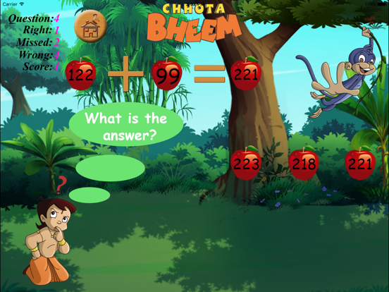 Screenshot #5 pour Quick Math with Bheem