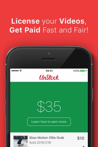UnStock - Sell Video Clips & Footage to Earn Money screenshot 4