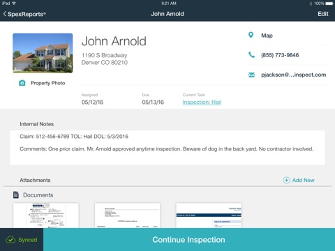 Spex - Property Inspections screenshot 2