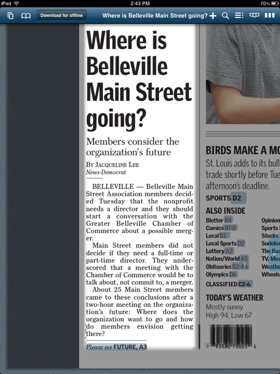 Belleville News-Democrat E-Edition screenshot-3