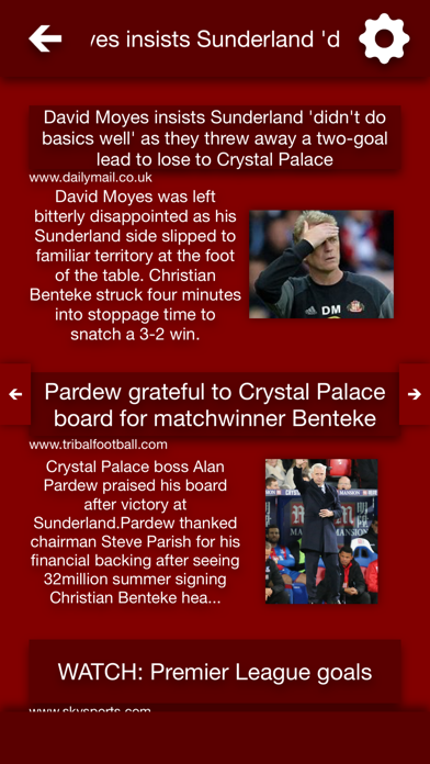 Screenshot #2 pour All The News - Sunderland FC Edition