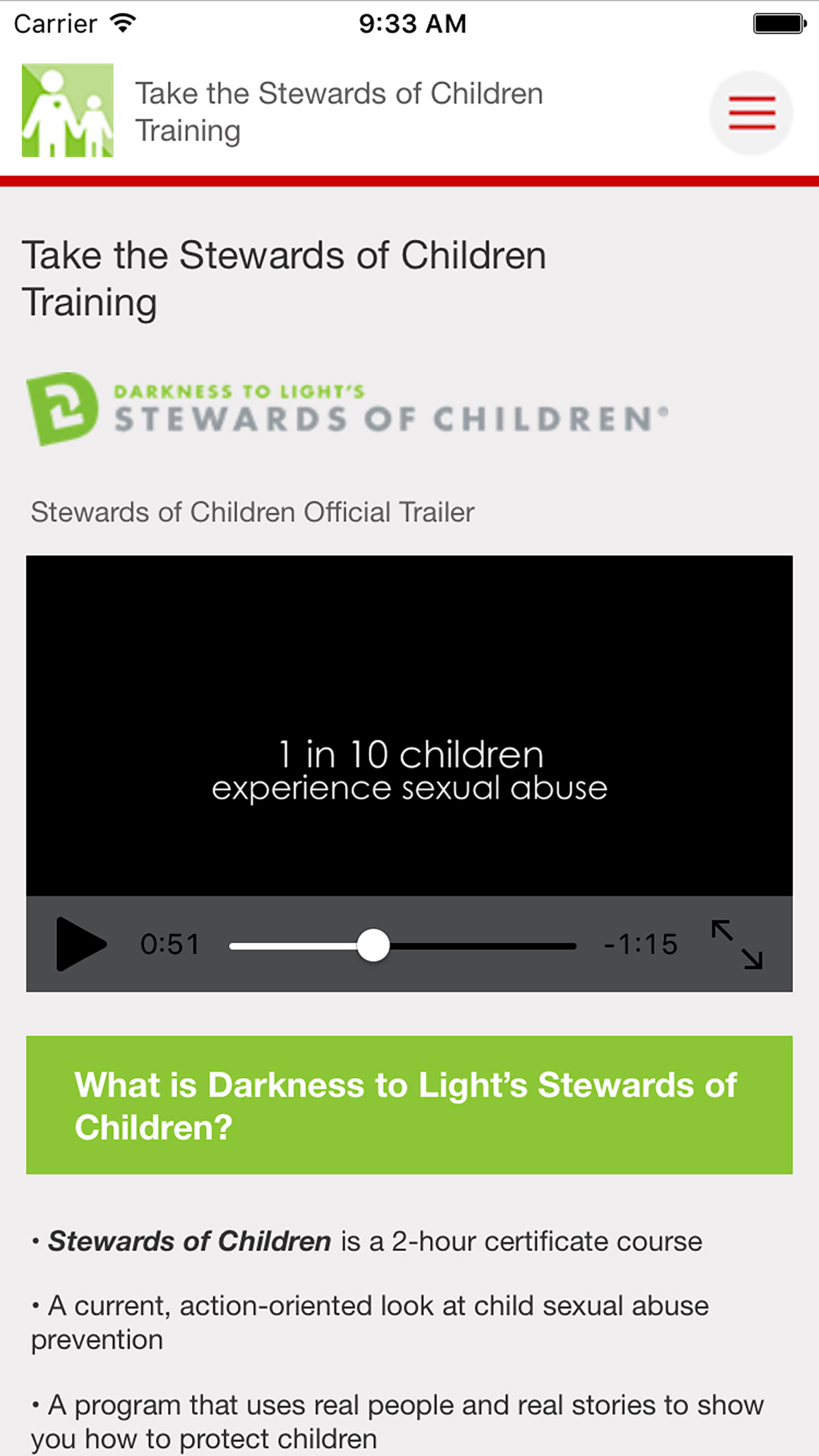 Stewards of Children Prevention Toolkit