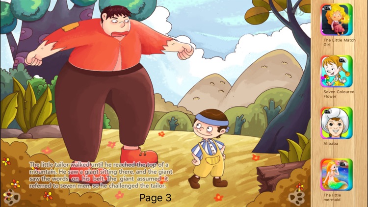 The Valiant Little Tailor Fairy Tale iBigToy