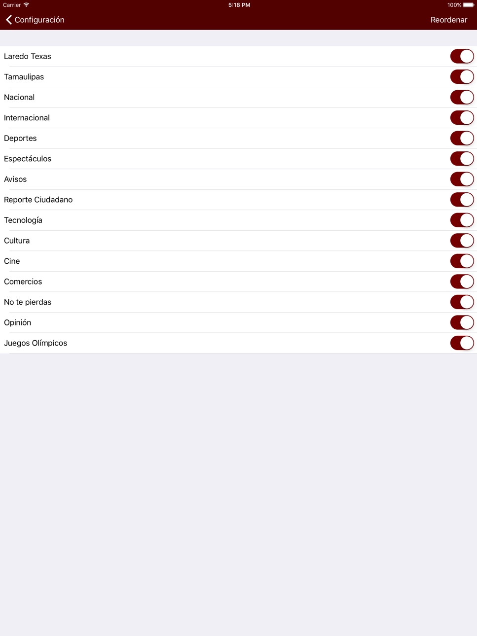 iPad screenshot