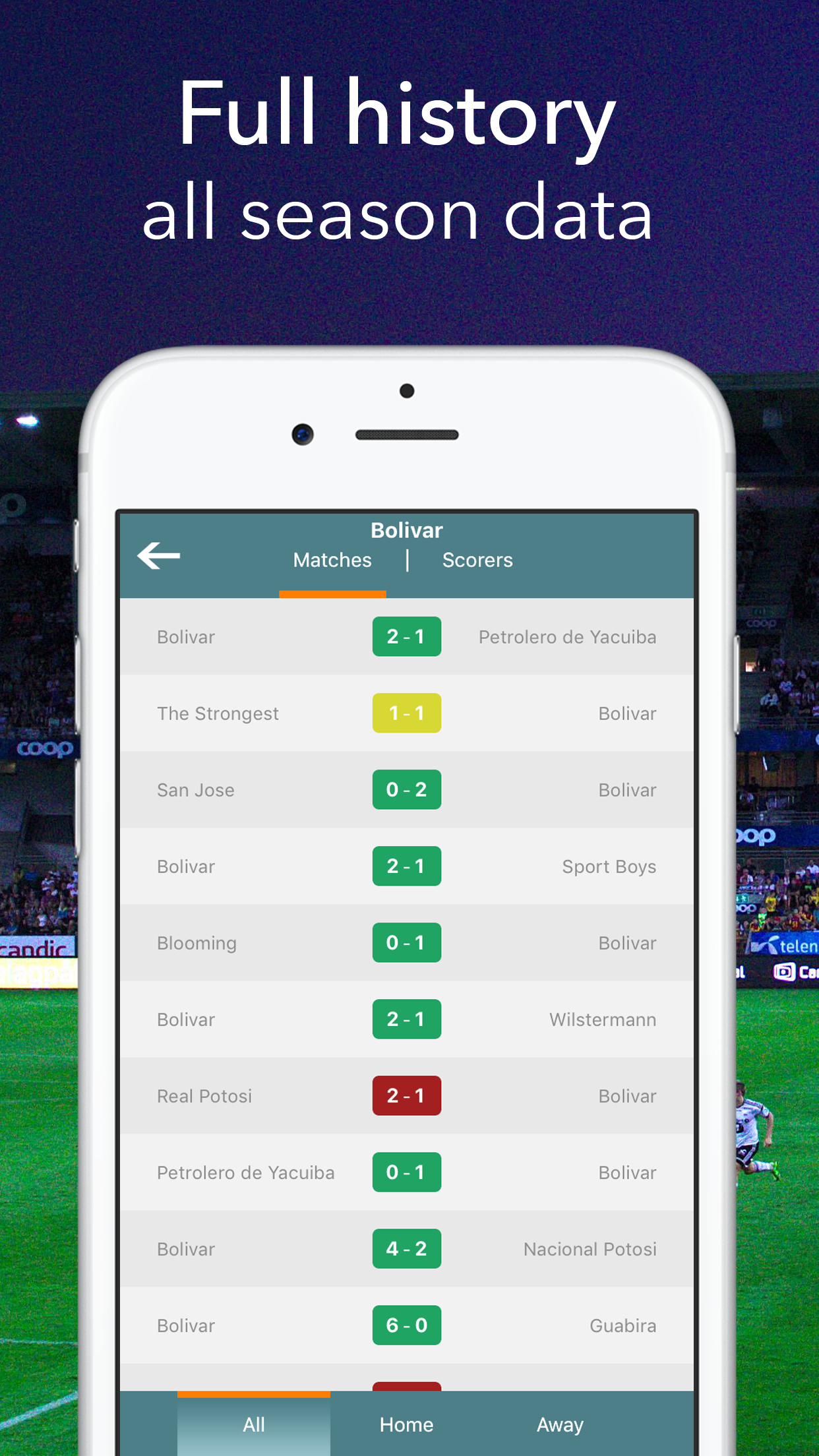 Bolivia Professional Football League LFPB screenshot 5