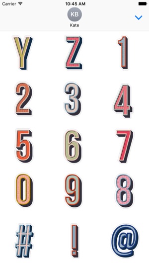 Anya Hindmarch Alphabet Stickers(圖3)-速報App