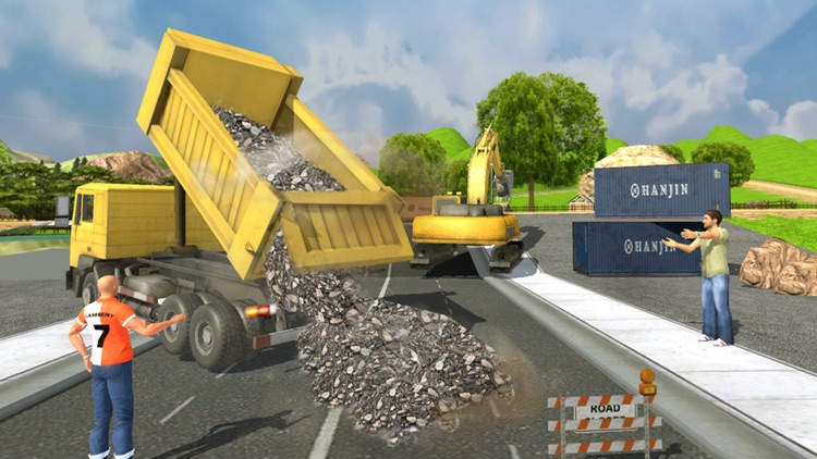 Heavy hill climb cutter excavator 3d screenshot-4