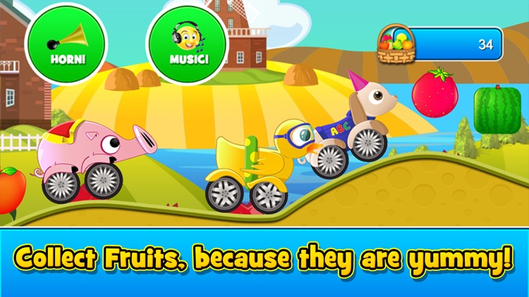 Animal Cars Kids Racing Game screenshot-4