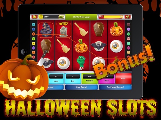 Screenshot #6 pour jeux Halloween meilleur machine à sous