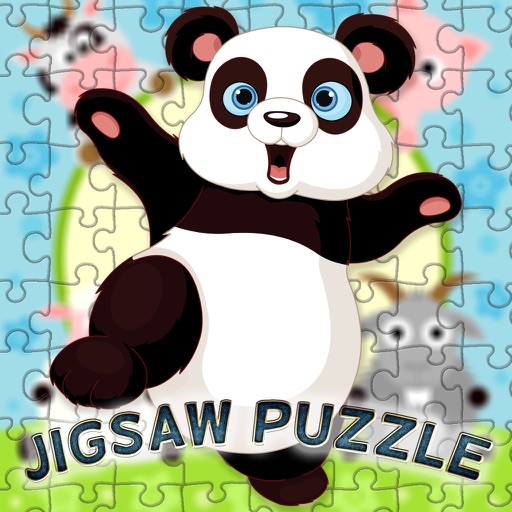 Animal Jigsaw Puzzle games Children's colorful iOS App