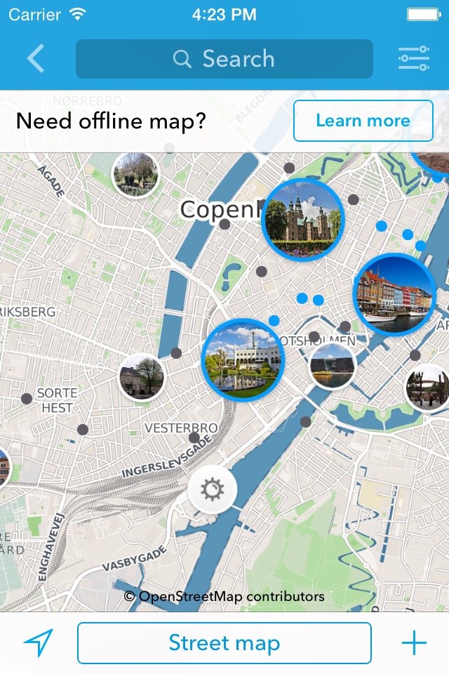 Copenhagen Offline Map and City Guide screenshot 2