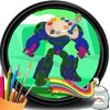 Coloring For Kids Game Optimus Prime Version