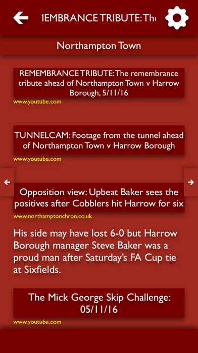 Screenshot #3 pour All The News - Northampton Town Edition