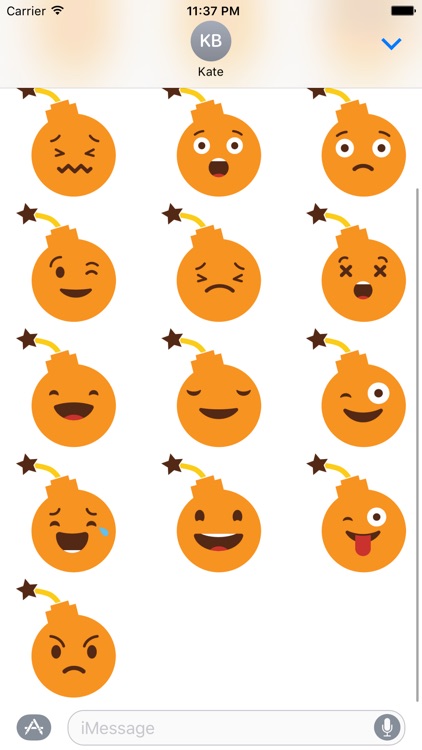 BombMoji Stickers Free for iMessage
