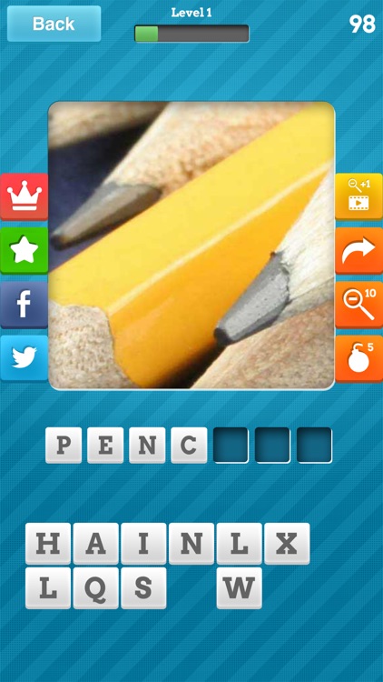 Close Up Pics - Fun Word Games