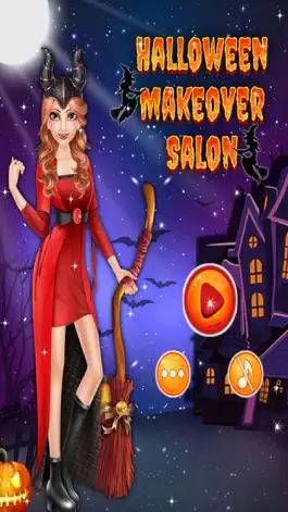 Game screenshot Halloween Makeover Salon for Girls - Kids Game mod apk