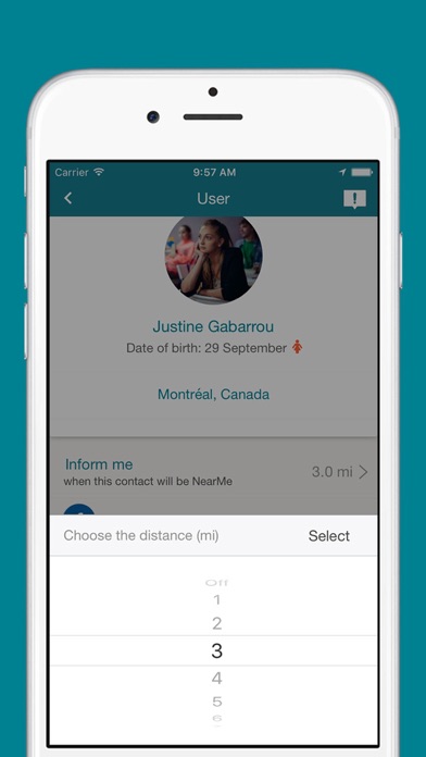 NearMe — view others in a new way! iPhone screenshot 5 - Social Networking app