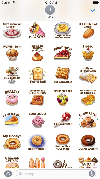 Cake Jokes Animated Stickers
