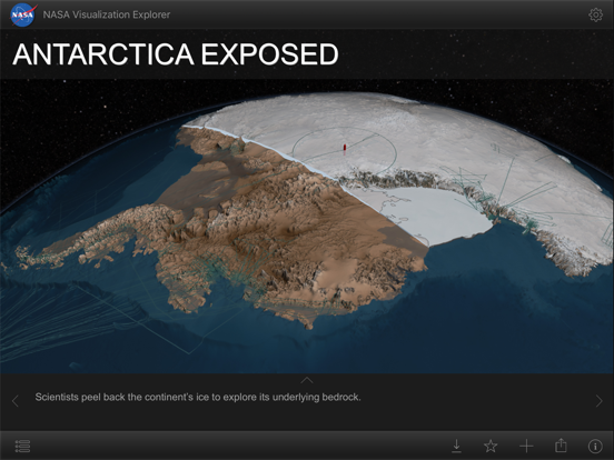 NASA Visualization Explorer screenshot