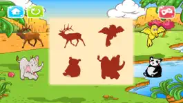 Game screenshot животные Головоломка - Тень также форма Для детей apk