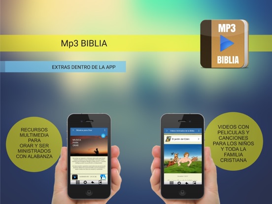 Mp3 Biblia iPad screenshot 3 - Lifestyle app