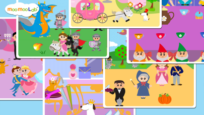 Princess Sticker Games and Activities for Kids Screenshot
