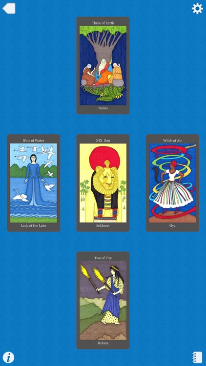 Dark Goddess Tarot screenshot-4