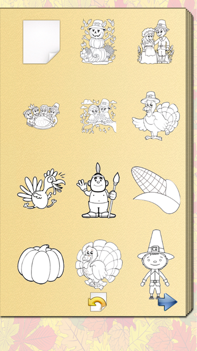 Thanksgiving Coloring Book screenshot 4