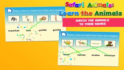 How to cancel & delete Safari Animals Preschool First Word Learning Game from iphone & ipad 3