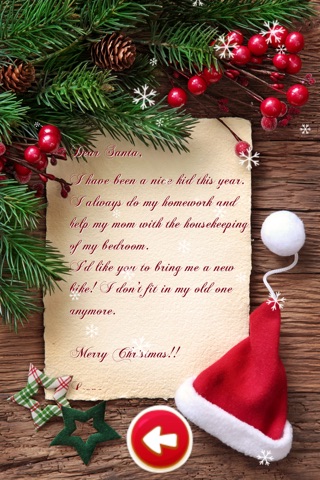 Xmas Letters - Santa will respond to your letters! screenshot 2