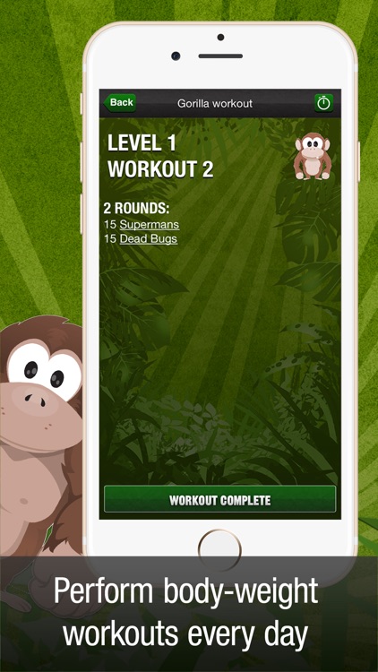 Gorilla Workout Lite: Bodyweight Fitness Program