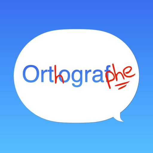 Ortograf - correct your french-speaking friends Icon