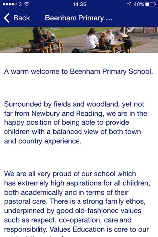 Beenham Primary School screenshot 2