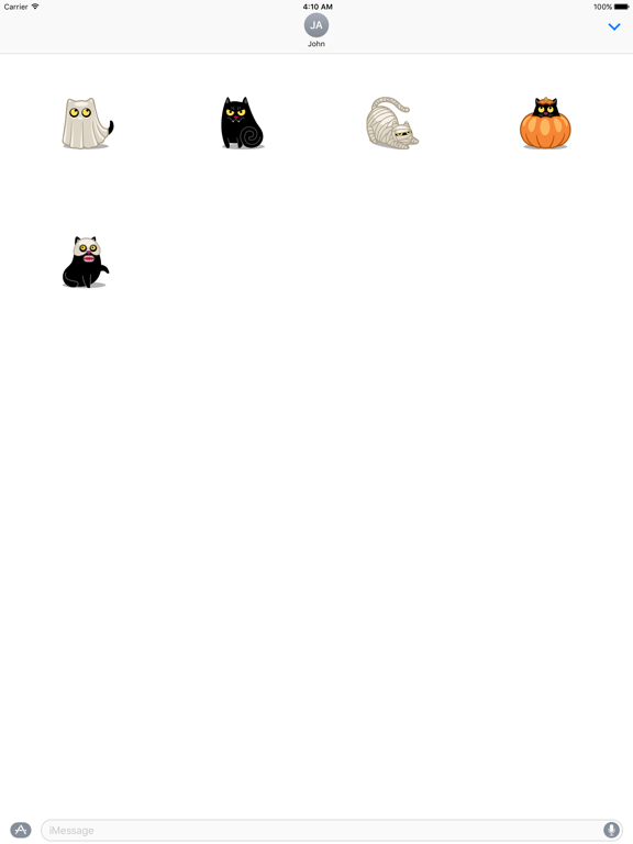 Costume Cat Premium Sticker Packのおすすめ画像2